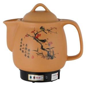 약탕주전자 티포트 뚝배기 끓이는 항아리 포트 발열 달이는 1 노란색 3L 8코어