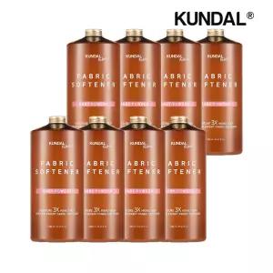 [쿤달]쿤달 시그니처 3배 초고농축 리치 퍼퓸 엑스퍼트 섬유유연제 베이비파우더 1580ml x8개