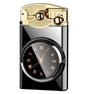 선물용 라이터 가스충전 시계 스포츠 직접 지포 가스 용라이터 남 이터로 LED 빈티지