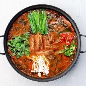 [줄서는 맛집] 원주약초방 흑염소모듬전골 1.2kg 1팩 (3인분)