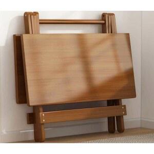 원목 접이식 식탁 공간활용 테이블 베란다 이동식 간이