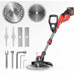 충전식 예초기 어깨가 편한 전기 가벼운 트리머 제거 휴대용