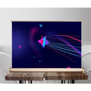 빔프로젝터 스크린 프로젝터 대형 야외용 캠핑 50인치 빔프로젝트