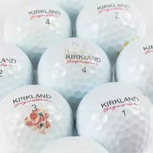 커클랜드 3피스 A-급 50개 로스트볼 골프공
