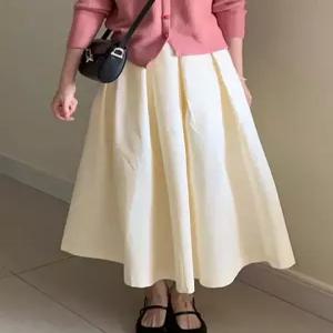 [클라셰]클라셰 코튼플레어밴딩스커트_B5F0091