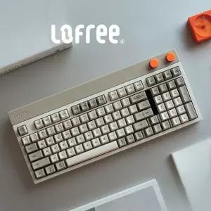 Lofree 로프리 레트로 기계식 키보드 블록 98키 무선 블루투스