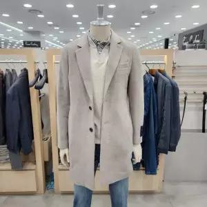 [올젠]캐시미어 혼방 체스터 코트/울혼방 싱글코트/가벼운 원단감 ZOE4CG1301