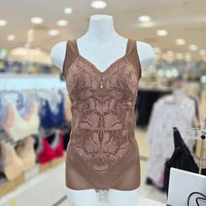 [모다아울렛][비비안]BBM 인견소재 노와이어 풀컵 보정 올인원 BT3517A_DBR_BP