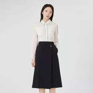 [케네스레이디](대전신세계)[BYLYNN] 랩스타일 A라인 스커트 EWSKPB0400