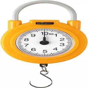 휴대용 저울 낚시 걸이식 기계식 주방 및 낚시용 다용도 손잡이 다이얼 무게