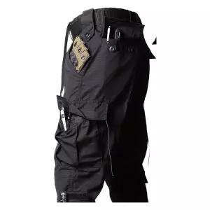 남자 택티컬 팬츠 얇은 바지 내마모성 군용 작업복 카고 밀리터리