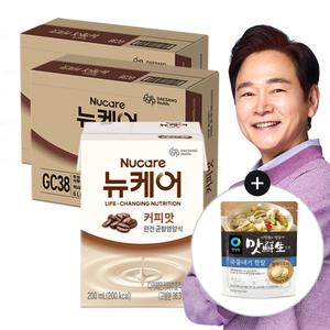 뉴케어 커피맛 200ml, 30팩, 2개+증정(청정원 맛선생 멸치디포리 국물내기 한알 60g, 15입, 1개)