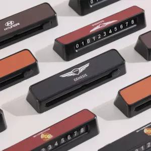 제네시스 주차번호판 차량번호판 주차알림판