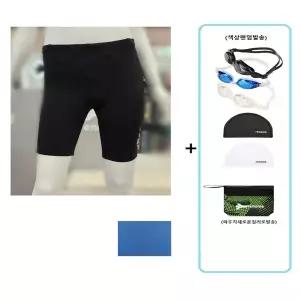 (레노마수영복)남성실내4부수영복 수경 수모 RN-MS2F805세트 택1