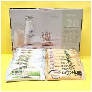 미숫가루 [ 홍푸드]새싹보리검정콩 미숫가루세트] 식품선물세트/건강식품/선물세트/명절선물세트[주경]