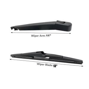 현대 싼타페 DM SUV 2012-2017호환  13인치 리어 와이퍼 날 블레이드  암 세트 키트 윈드실드/윈드스크린