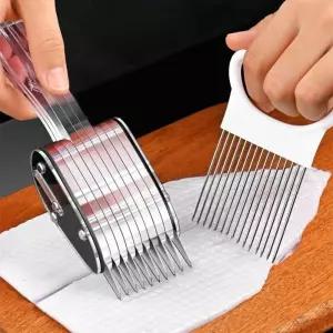 칼집 무늬 스테인레스 채칼 오징어