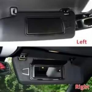 메르세데스 W212 차량용 실내 앞쪽 선쉐이드 바이저 메이크업 화장 거울 커버 벤츠 E 클래스 E200 CLS300용