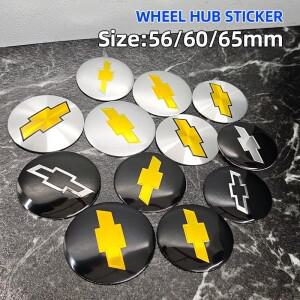 56mm 자동차 휠 센터 엠블럼 허브 캡 스티커 쉐보레 실버라도 임팔라 말리부 크루즈 카마로 블레이저 아베