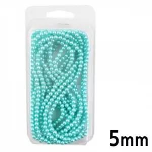 유니아트 (진주) 3000 칼라 구슬 단색 진주 (하늘) (5mm)