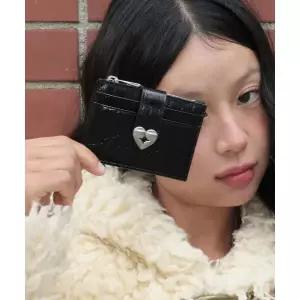 FENNEC HEART 하트Y BRIDGE PCKET 포켓 MINI 미니 - BLACK 블랙 블랙