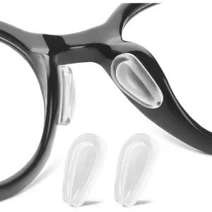 코받침 호환 자국 교체 안경 코패드 미끄럼 방지 3 2mm 높이 에어백 쿠션 실리콘 접착 코그립 눈물방울 모