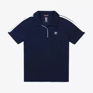 [롯데백화점]휠라 냉감 스트레치 숄더 포인트 카라티 FS2TSG2351FINA