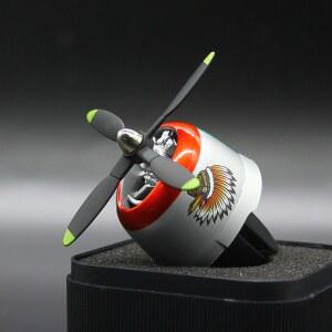 P47 썬더볼트 전투기 모델 장식 차량 송풍구 비행기 방향제 항공기 조종석 트렌드 향수 2025