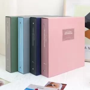 패키지훼손비팬시 그랑데 바인더 접착식 대형 사진앨범 그린 160985