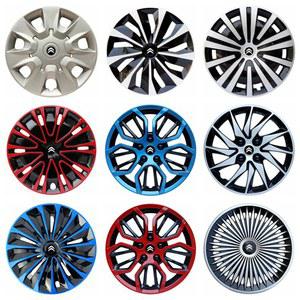 14인치 휠캡 모닝 스파크 휠커버 자동차 타이어 블랙 튜닝 교체 4개 레이 실버 세트