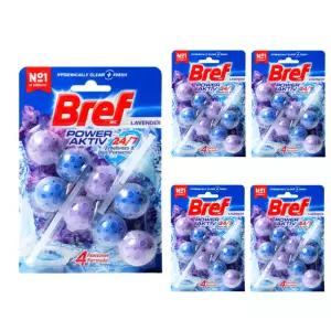 브레프 파워액티브 변기세정제 라벤더 50g 10개 강력세정 탈취