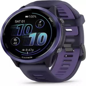 Garmin 포러너 570 47mm 어드밴스드 GPS 러닝 및 트라이애슬론 스마트워치 AMOLED 디스플레이 훈련