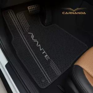 더 뉴 아반떼 TPE카매트 카난다청소쉬움 자동차바닥매트 방수 코일 벌집 X