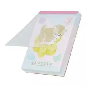 [문구] 상어 캐릭터 미니 메모지 100매 귀여운 문구 노트 다꾸 소품 데스크 메모 패드