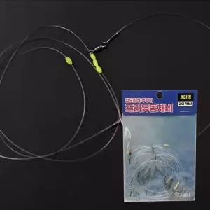 갑오징어 쭈꾸미 낚시채비 유동식 바다낚시용 채비세트 JbU3+7SZm