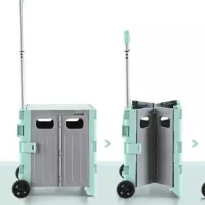 접이식 쇼핑 카트 2륜 4륜 겸용 장 쇼핑카트 접이식카트 장바구니카트 폴딩카트 핸드카트