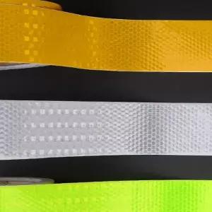 벌집 무늬 반사 테이프 고휘도 신호 벌집 반사 테이프 무늬 야광 안전 자전거 차량