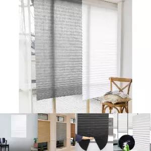 붙이는 셀프 블라인드 2p/거실/커텐/창문/커튼/가림막/무타공/가리개/암막/브라인드/버티컬/자바라