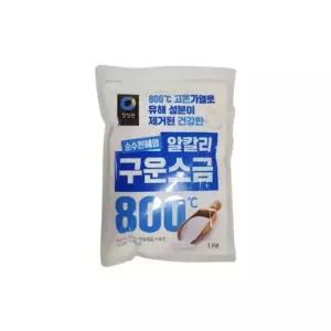 루미나D 구운소금 청정원 1kg