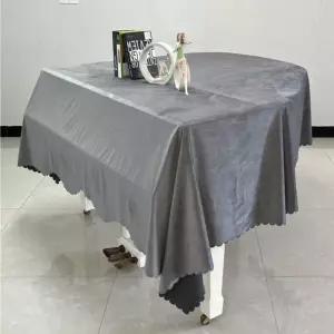 그랜드피아노 덮개 커버 먼지 벨벳 건반 고급 천 보호 더스트 풀커버