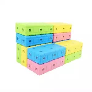 고퀄리티   유아 벽돌블럭 교구용자석 자석벽돌블럭 자석교구 유아자석장난감 자석