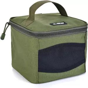 Conskyee 낚시릴 케이스 보관 파우치 옥스퍼드 천 사각 커버 낚시 용품 가방