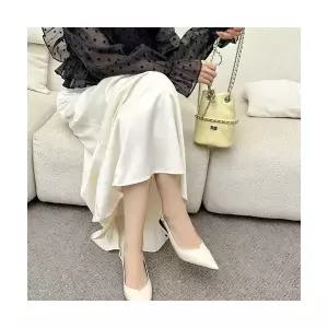 SMK 여성신발 웨지힐 샌들 스틸레토 펌프스 단화 블랙 힐 뒷공 고양이 가방 JEN5