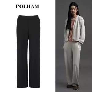 [폴햄]폴햄 여성) 스쿠바 턱 와이드 스웨트 팬츠 (블랙)_SH