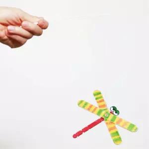 가을 날아가는 나무 잠자리만들기 하드바스틱 조립 색칠 5p 미술 재밌는 선물