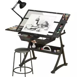 높이 조절 웹툰 캔버스 디자인 건축가 테이블 전문