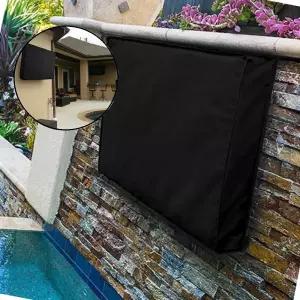 글로 먼지차단 야외 TV 방수 커버 55-58형