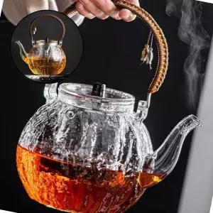 글로 차앤 센스 내열유리 차주전자 1.3L 다관 내열유리포트