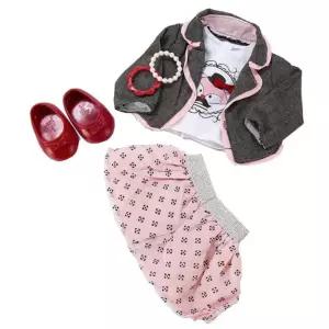 3세여아 오지돌스 쟈켓스커트 인형옷세트 사회성발달