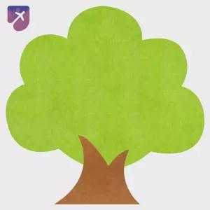 게시판 봄환경 생일판 나무 펠트 보드 구성